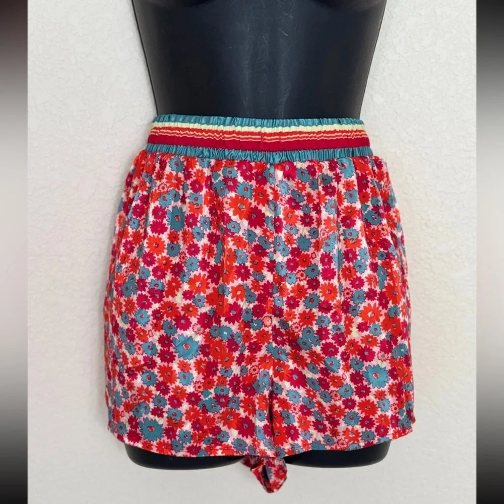 NWOT Free People Pajama Talk Womens Floral Pajama Set size medium, adorable - Picture 7 of 11